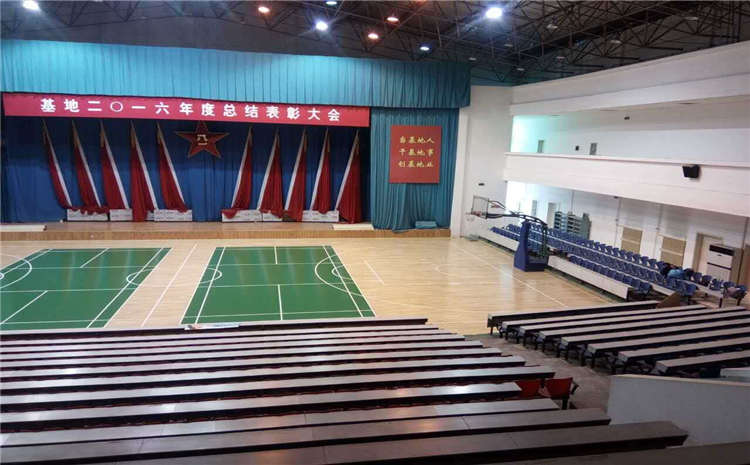 天津柞木籃球場地木地板怎么維修？